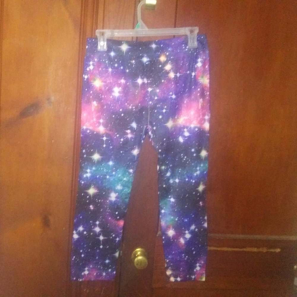 No Boundaries Cosmic Cropped Leggings sz. L